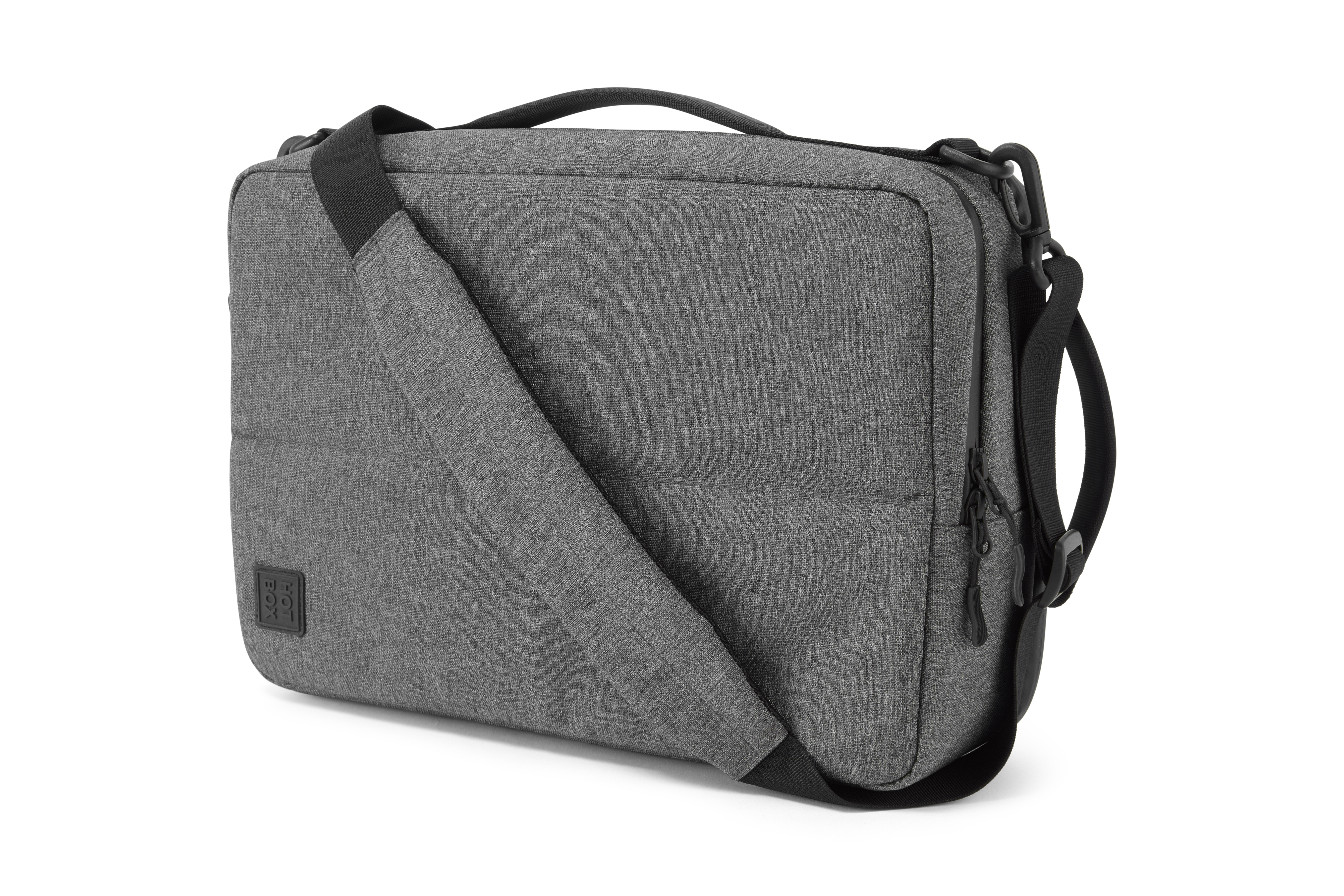 Hotbox Adapt Charcoal Side Angle with Shoulder Strap