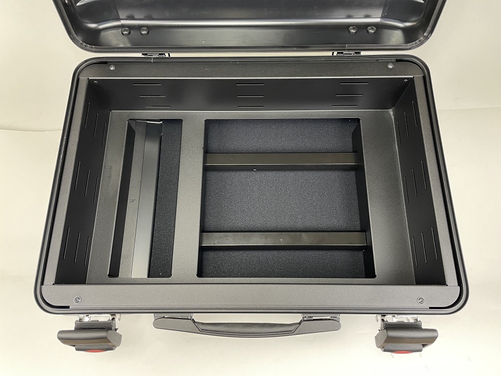 Mobiz trolleykoffer detail deksel binnenzijde basis