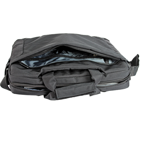 laptopbag business black zipper